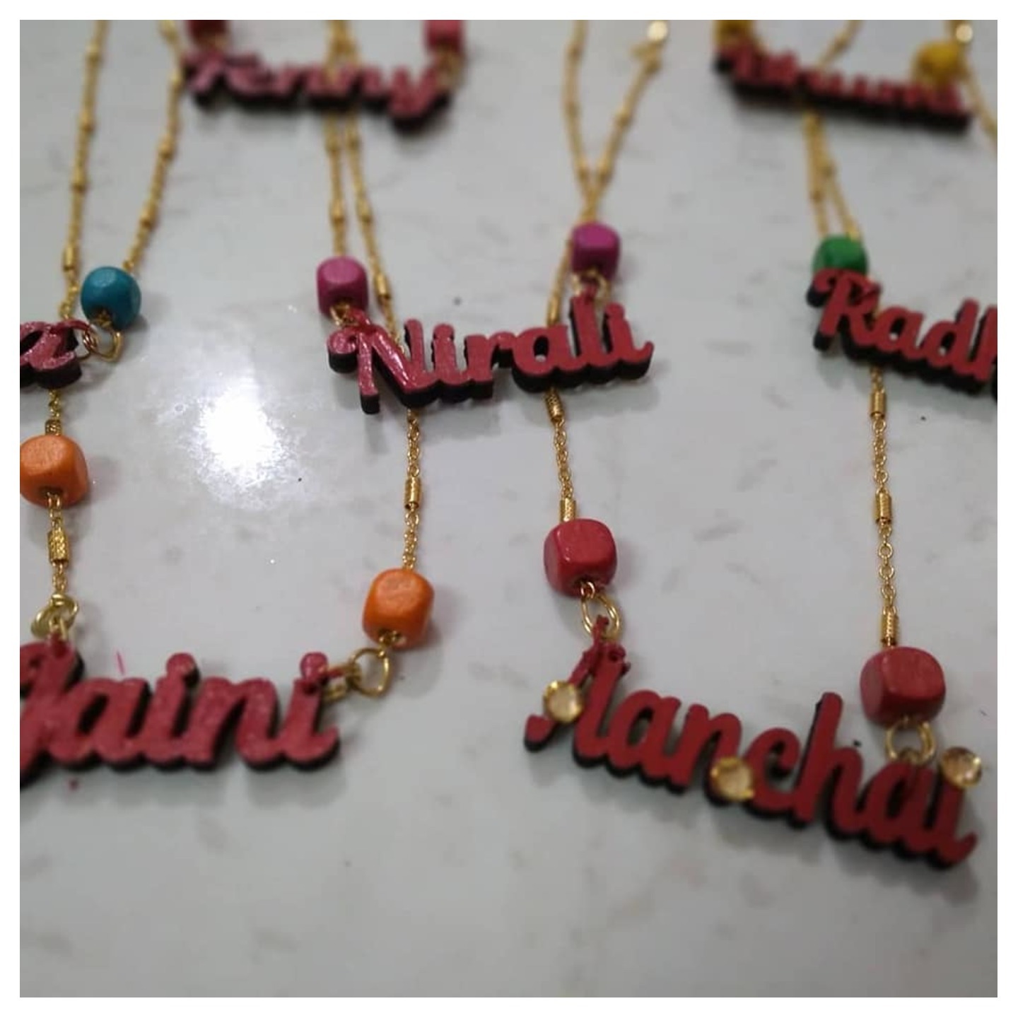 Hand Painting chain 