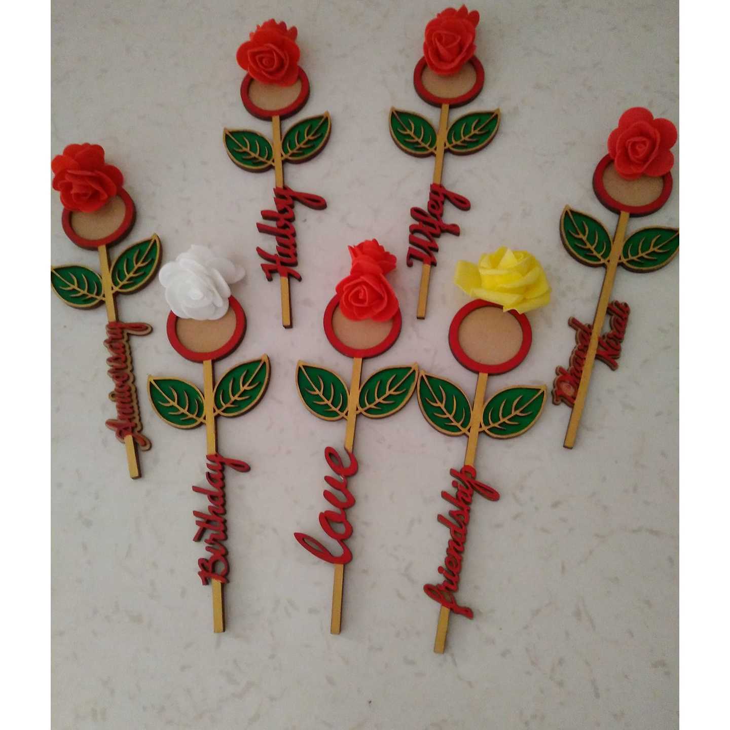 Hand Painting ROSE DESIGN 
