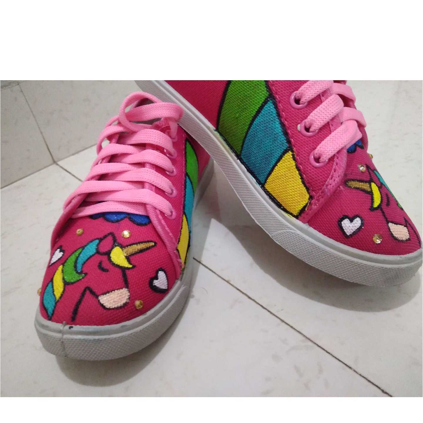 Hand Painting Shoes