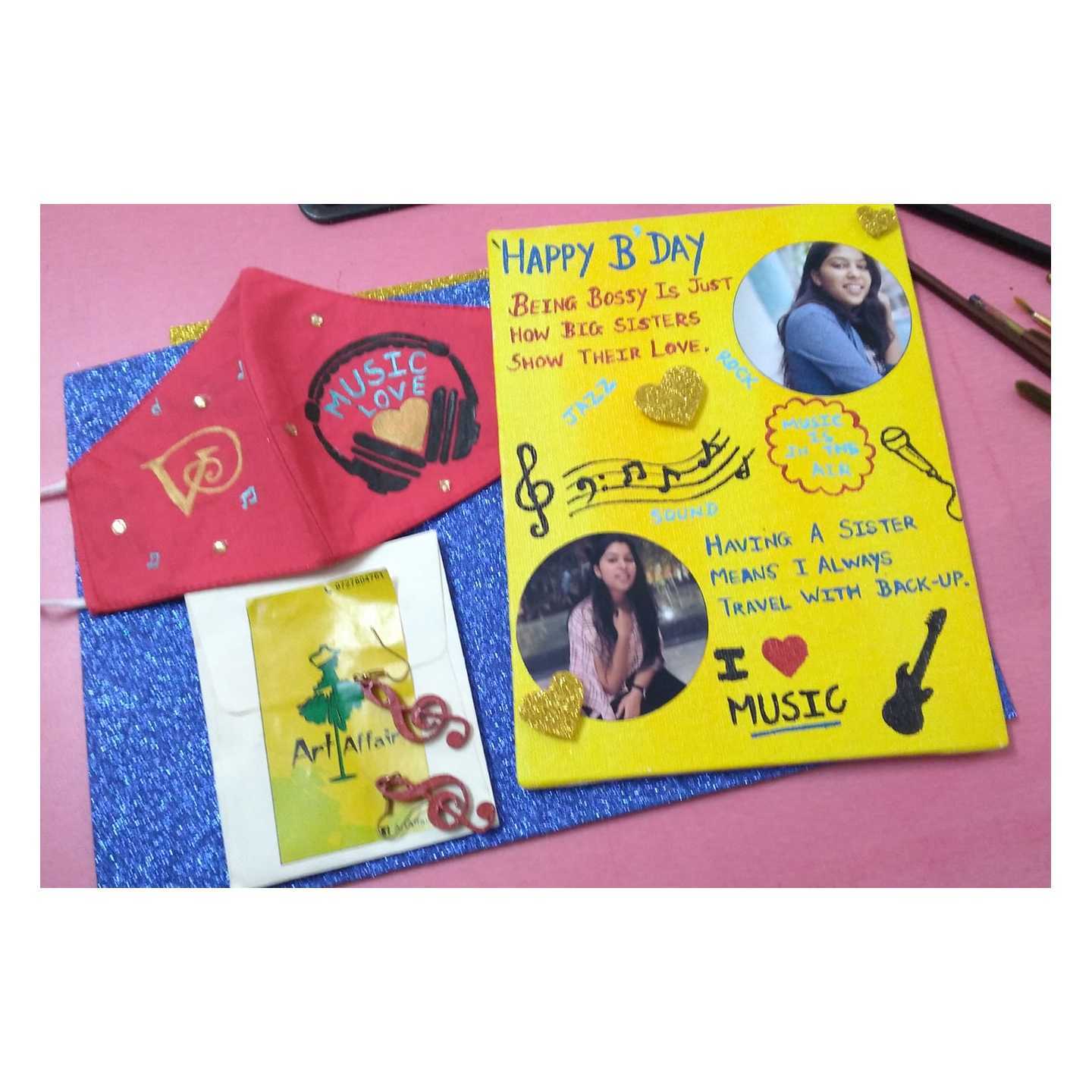 Hand Painting card