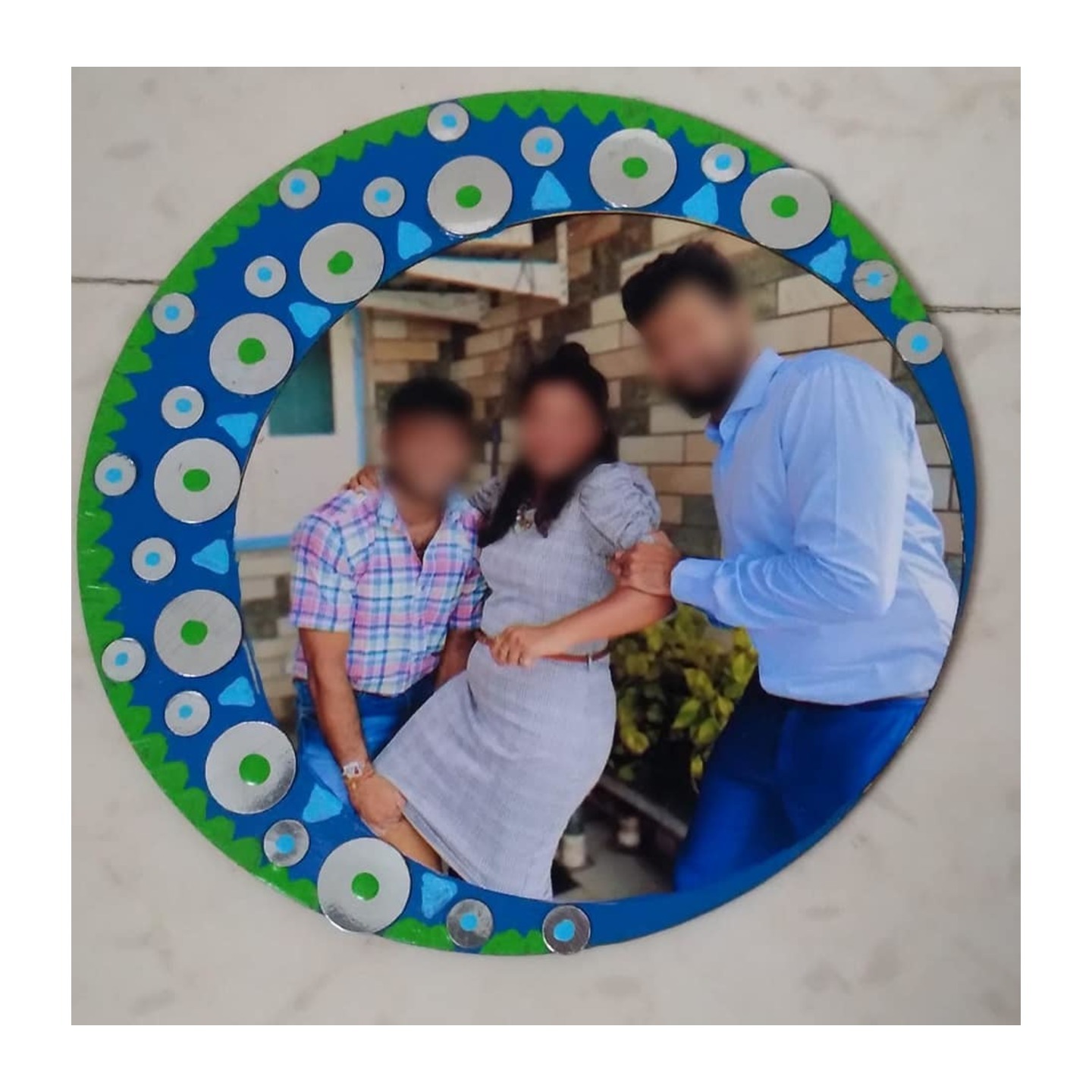 Hand Painting photo frame 