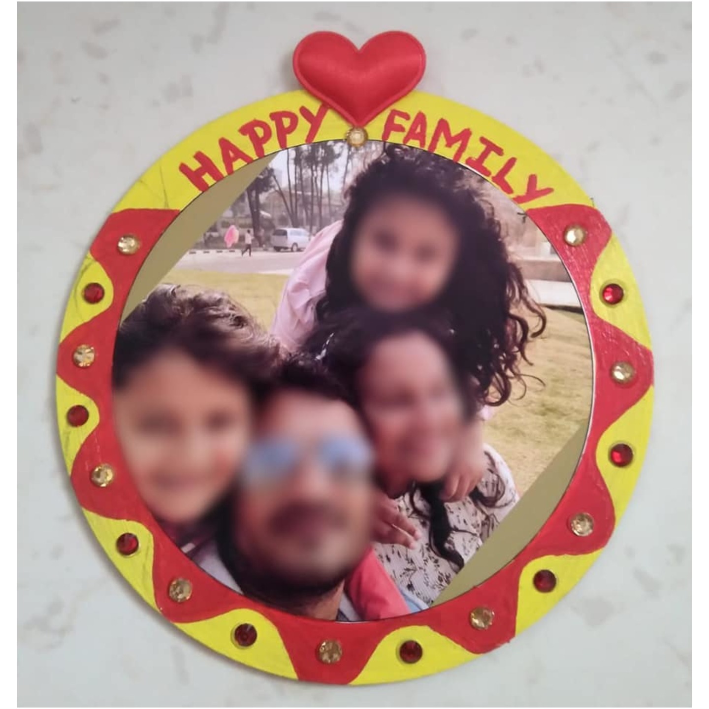Hand Painting photo frame 