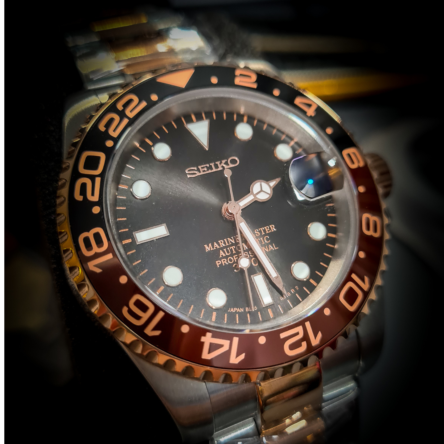 Seiko Rootbeer Mod