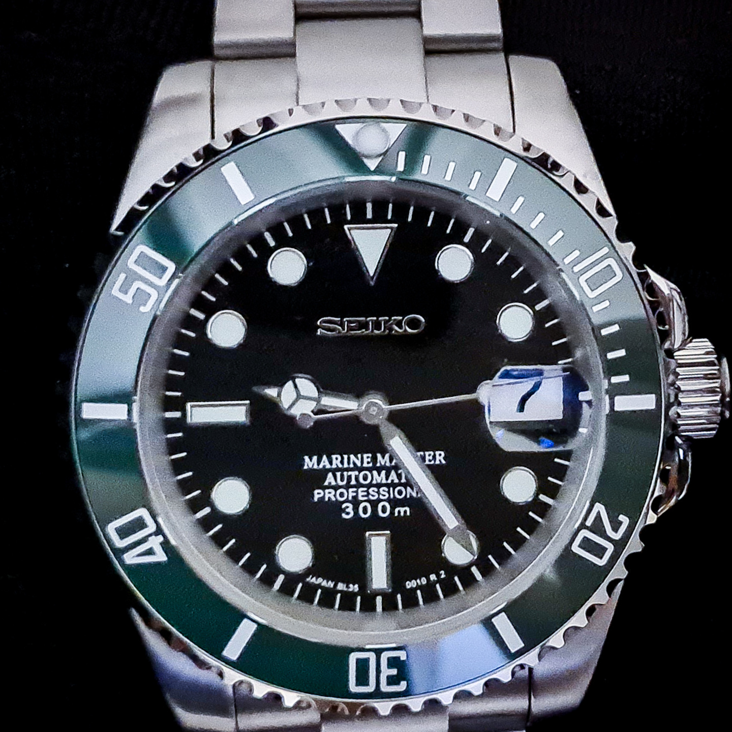 Seiko Kermit Mod