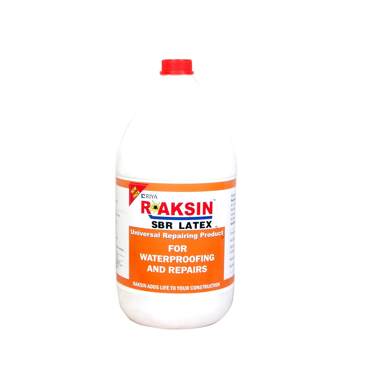 RAKSIN SBR Latex - Waterproofing solution for repairs 5000 ml