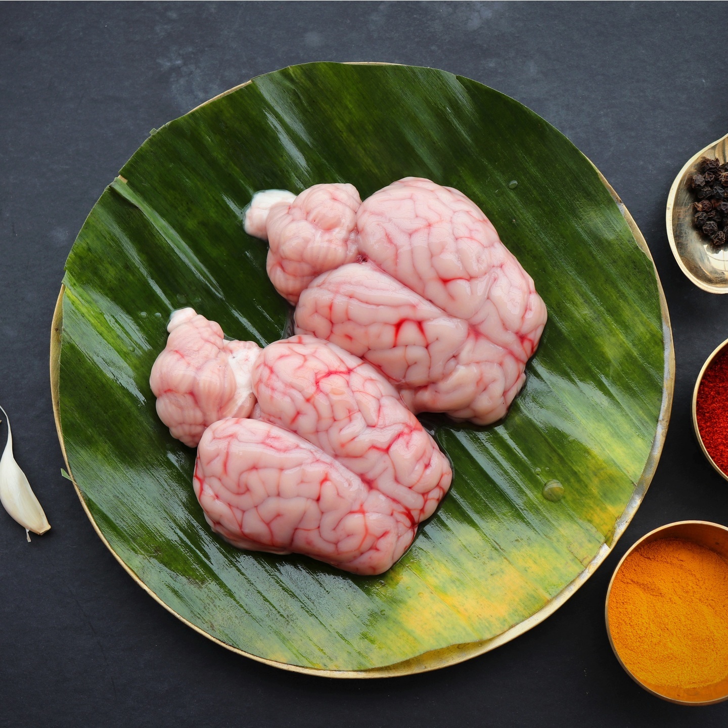 Goat Brain meat  Bheja