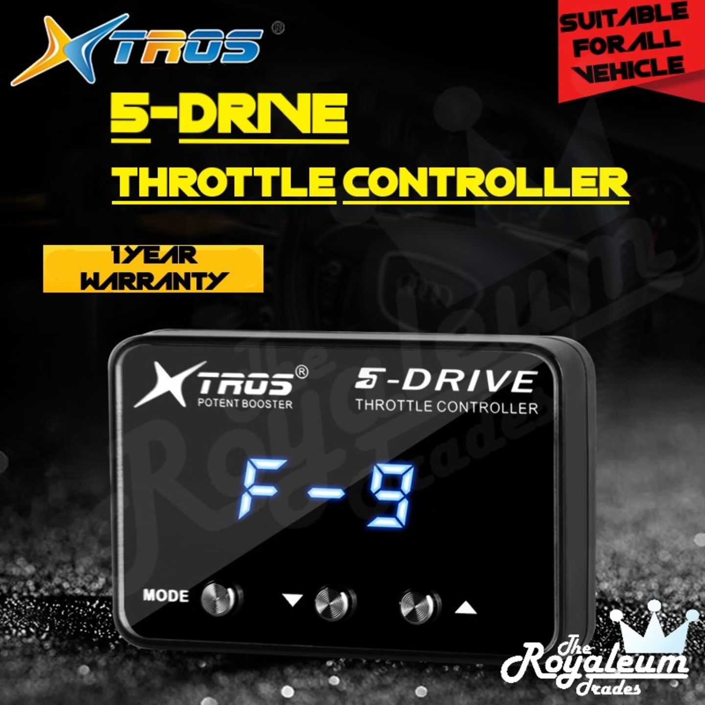 XTROS® 5-Drive Chip Tuning Throttle Controller For Toyota