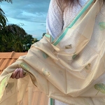 Winter Gold Chanderi Dupatta