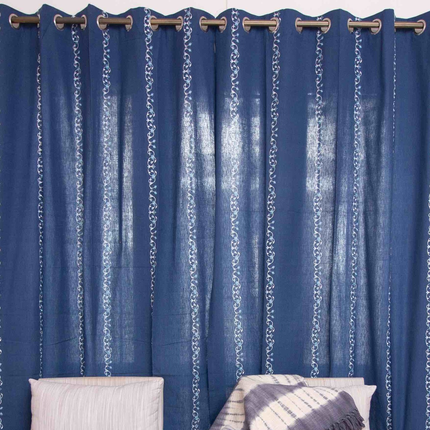 Curtain - Embroidered