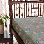 Teal Tundra Bedsheet