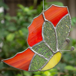 Spot Me In A Flower Sun Catcher - Butterfly