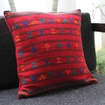 Kutchi Red Cushion Cover