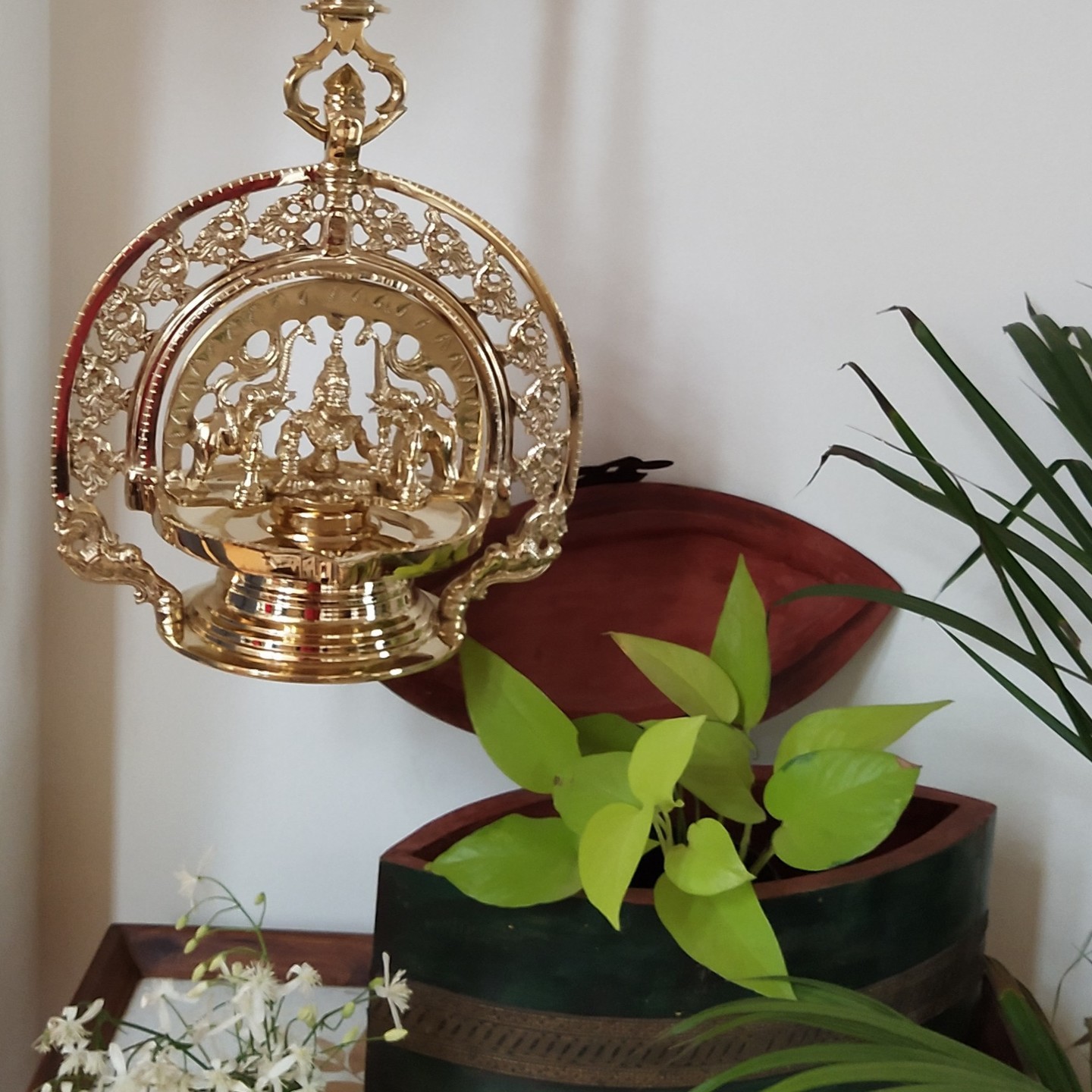 Lamp - Gajalakshmi Traditional Hanging Lamp