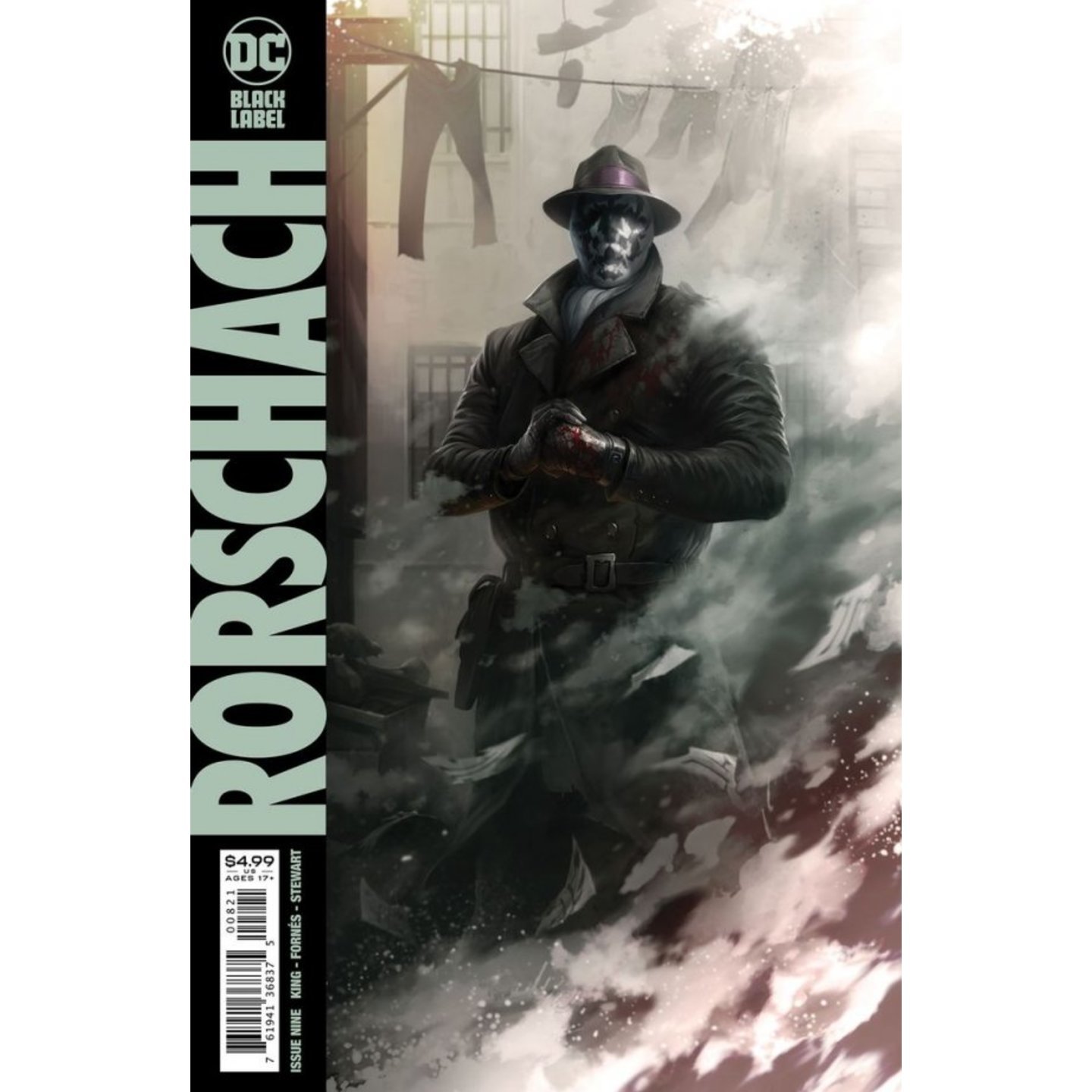 RORSCHACH #9 (OF 12) CVR B FRANCESCO MATTINA CARD STOCK VAR (MR)