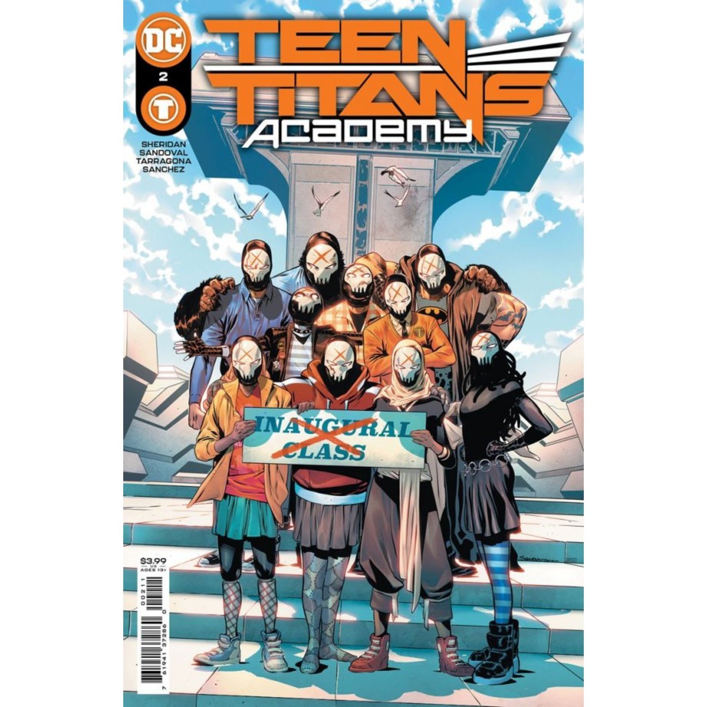 TEEN TITANS ACADEMY #2 CVR A RAFA SANDOVAL