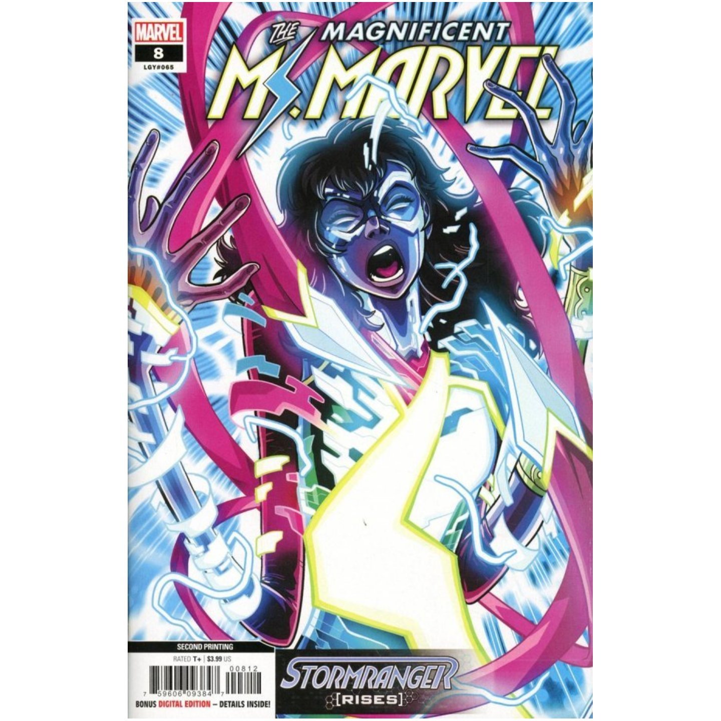 THE MAGNIFICENT MS MARVEL #8 2ND PRINT