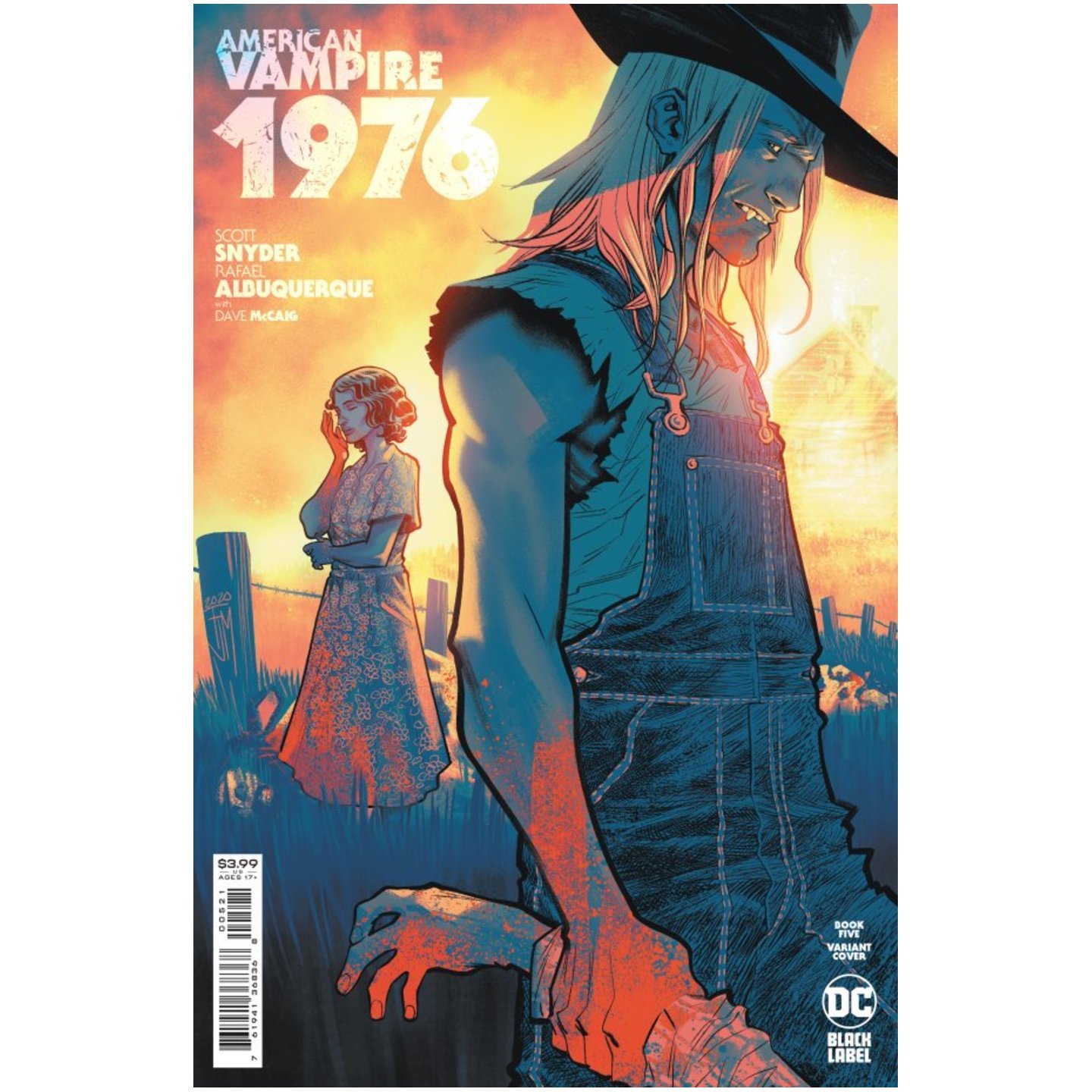 AMERICAN VAMPIRE 1976 #5 (OF 9) CVR B FRANCIS MANAPUL VAR (MR)