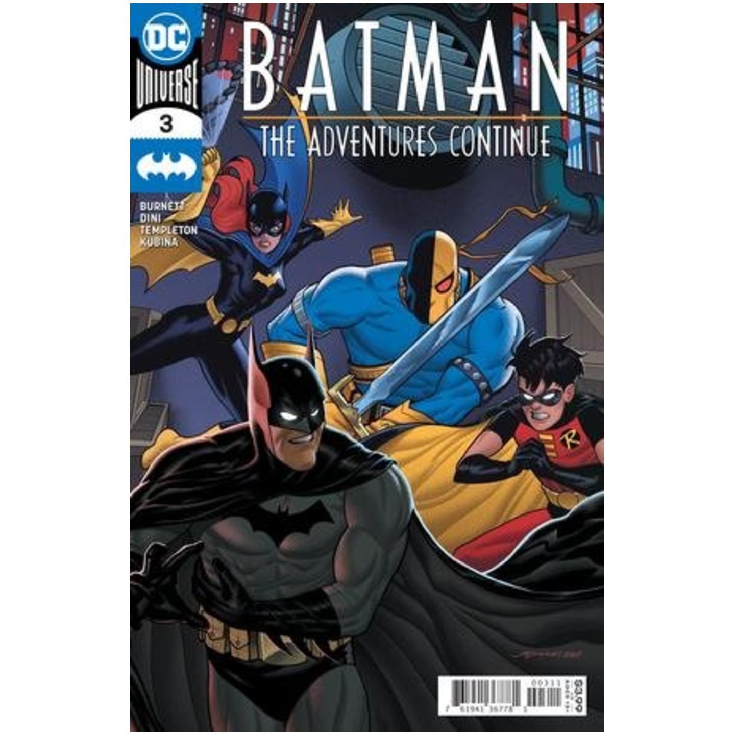 BATMAN THE ADVENTURES CONTINUE 3 OF 6 CVR A JOE QUINONES