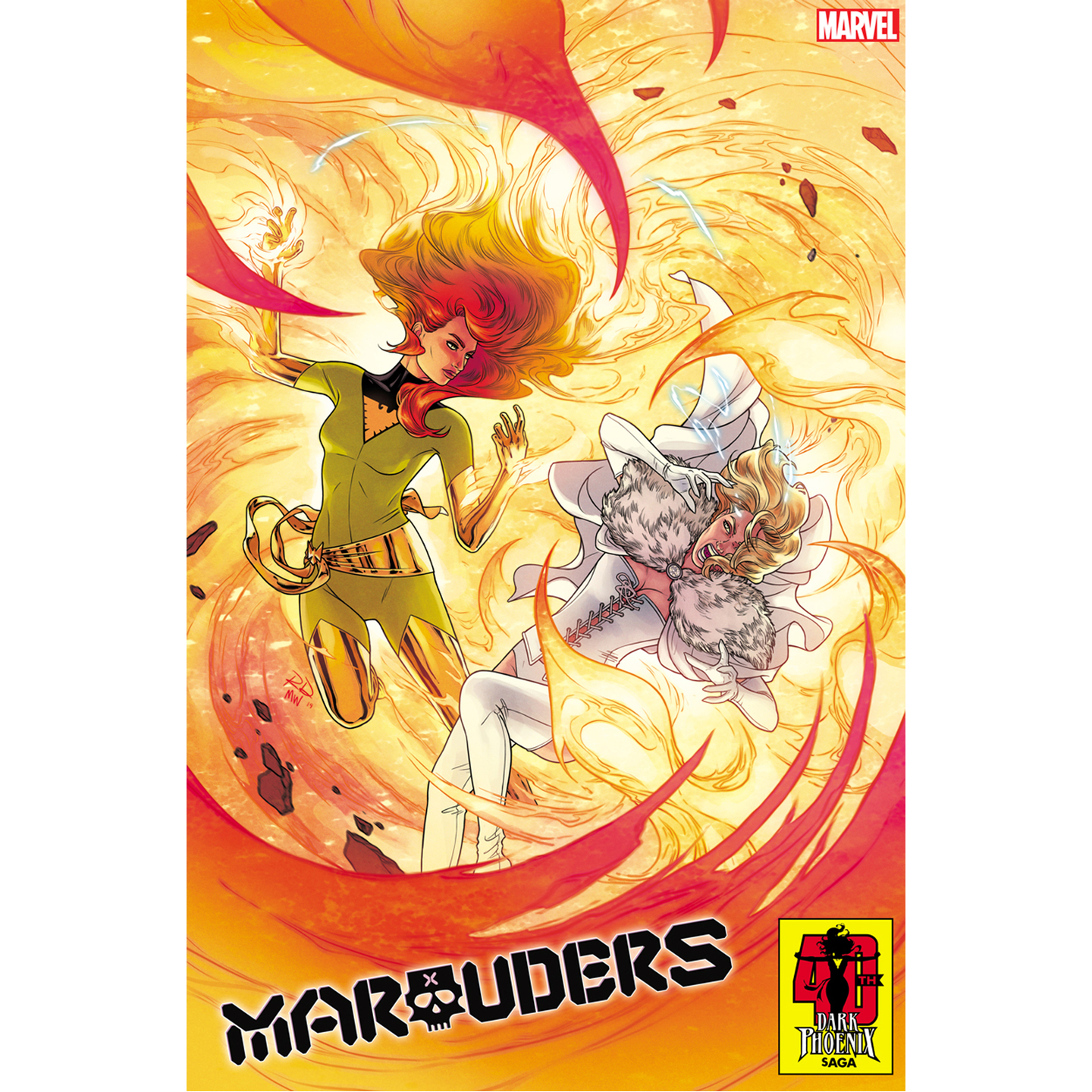 MARAUDERS 5 DANIEL DARK PHOENIX 40TH VAR DX