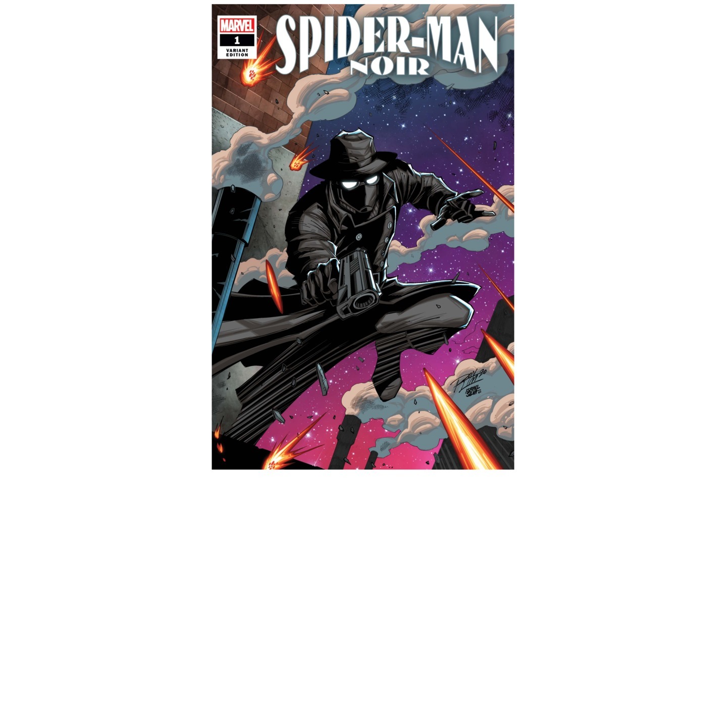 SPIDER-MAN NOIR 1 OF 5 RON LIM VAR