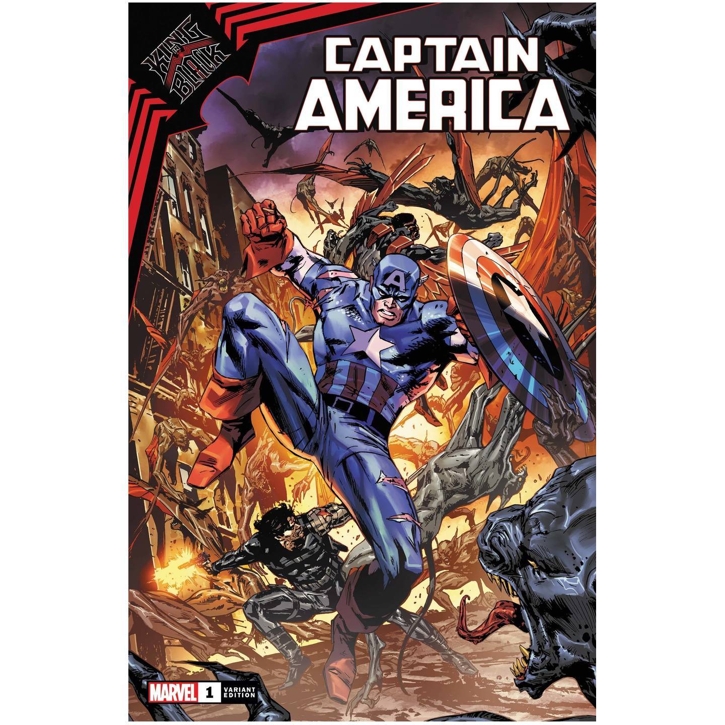 KING IN BLACK CAPTAIN AMERICA #1 GUICE VAR