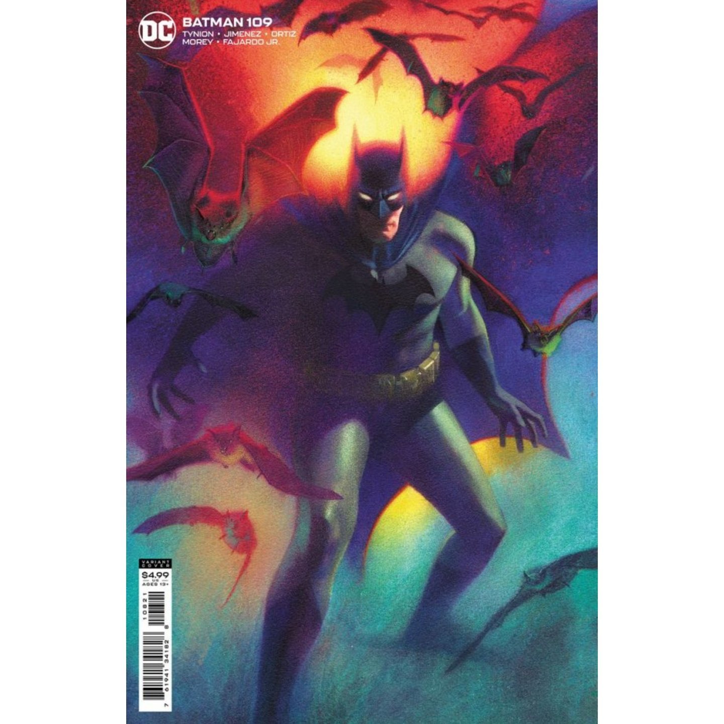 BATMAN #109 CVR B JOSHUA MIDDLETON CARD STOCK VAR