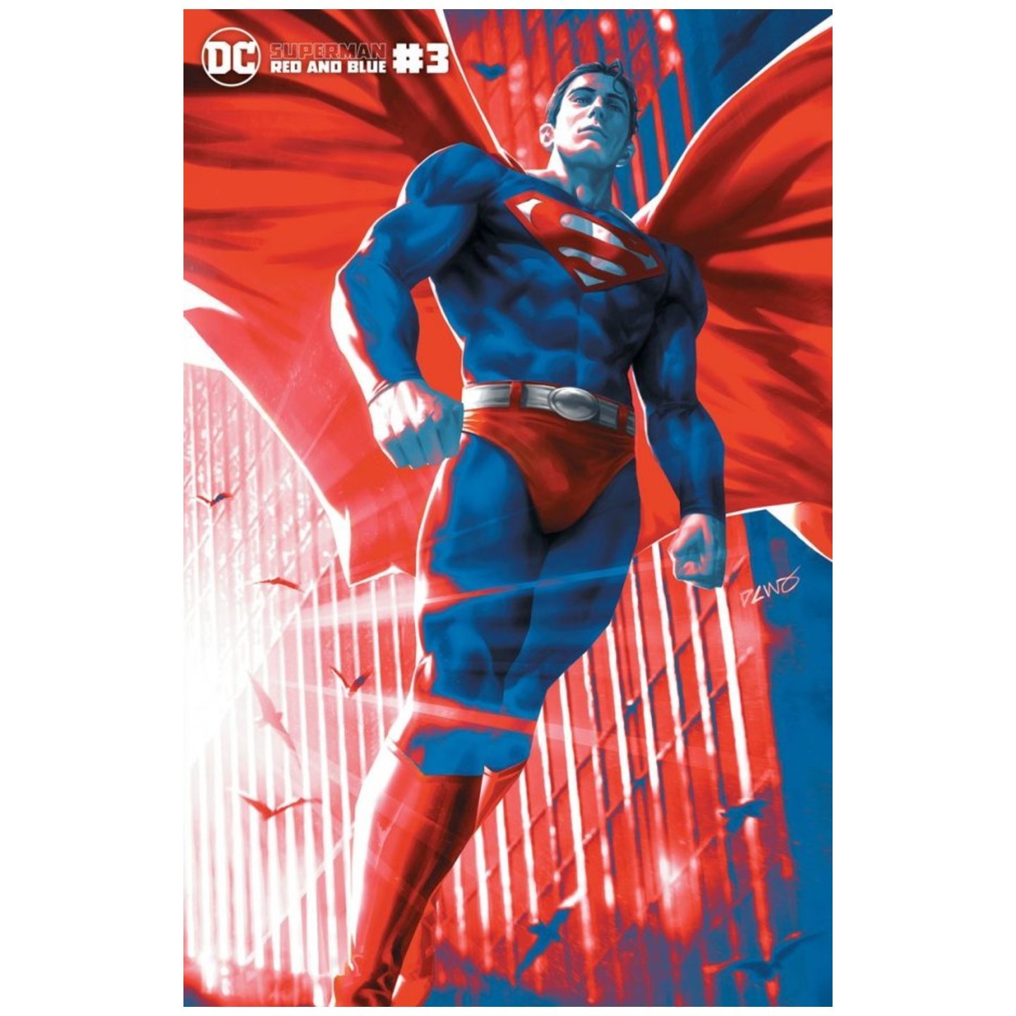 SUPERMAN RED & BLUE #3 (OF 6) CVR C DERRICK CHEW VAR