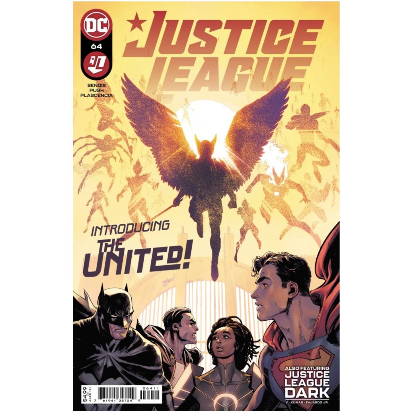 JUSTICE LEAGUE #64 CVR A DAVID MARQUEZ