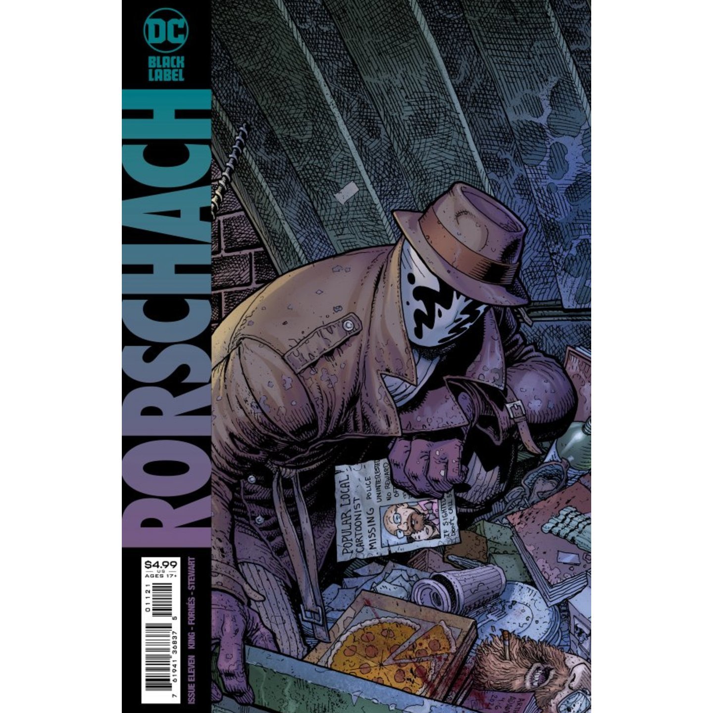 RORSCHACH #11 (OF 12) CVR B ARTHUR ADAMS VAR (MR)