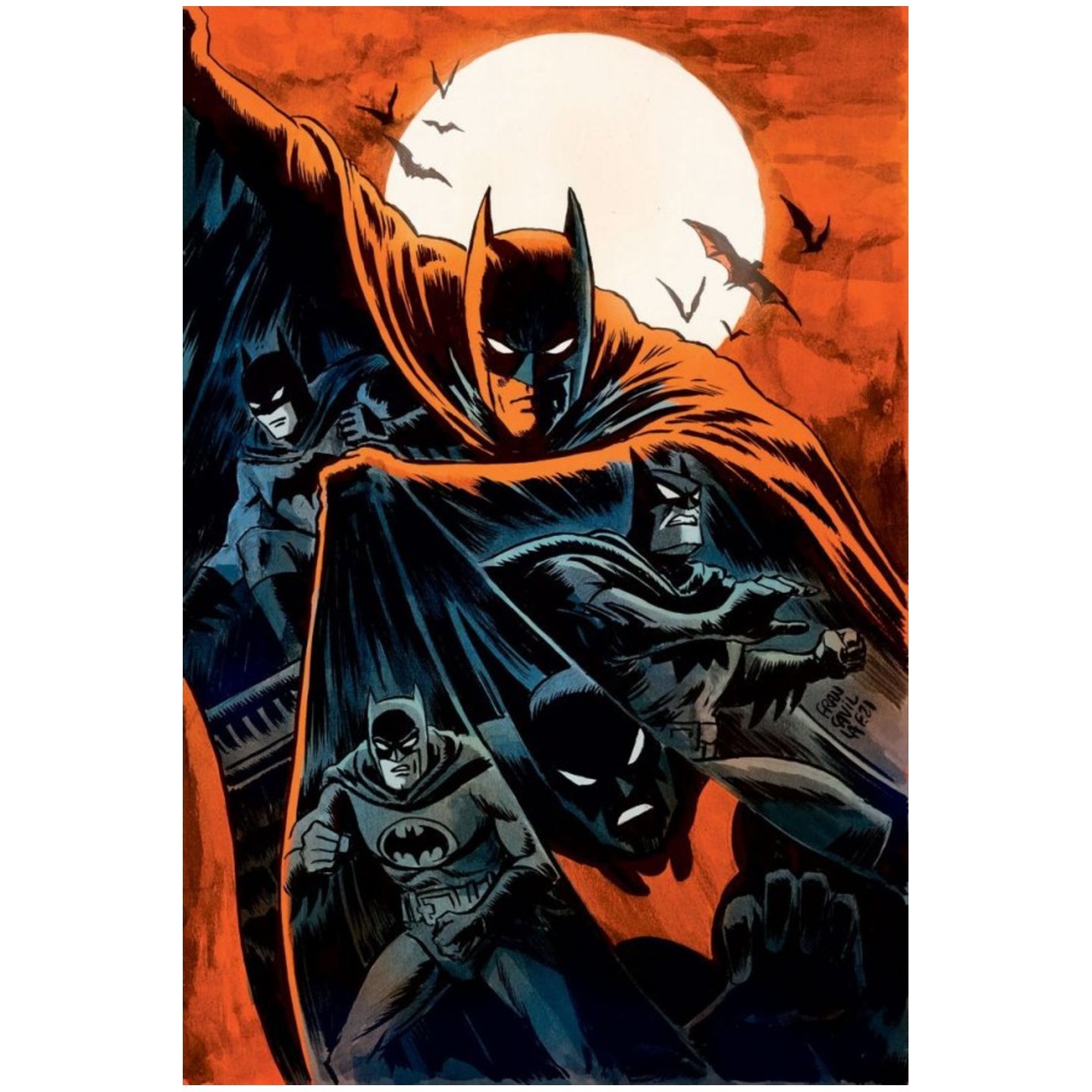 LEGENDS OF THE DARK KNIGHT #1 TEAM VARIANT 