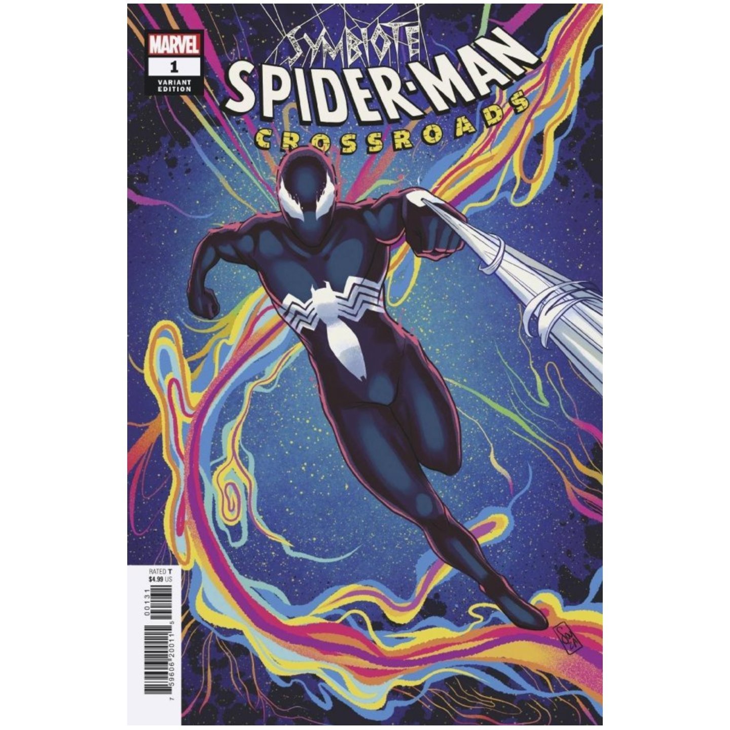 SYMBIOTE SPIDER-MAN CROSSROADS #1 (OF 5) SOUZA VAR