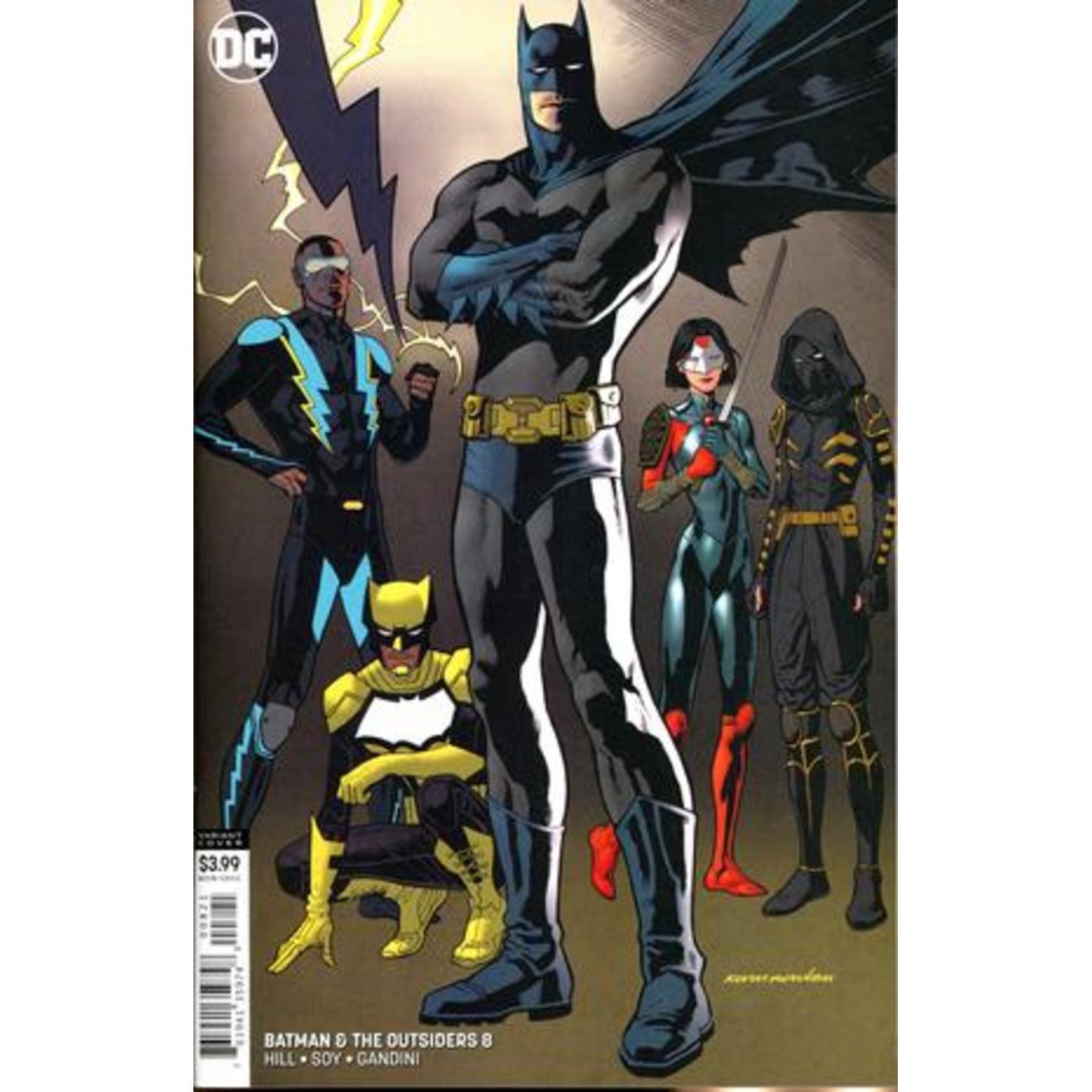 BATMAN AND THE OUTSIDERS 8 VAR ED