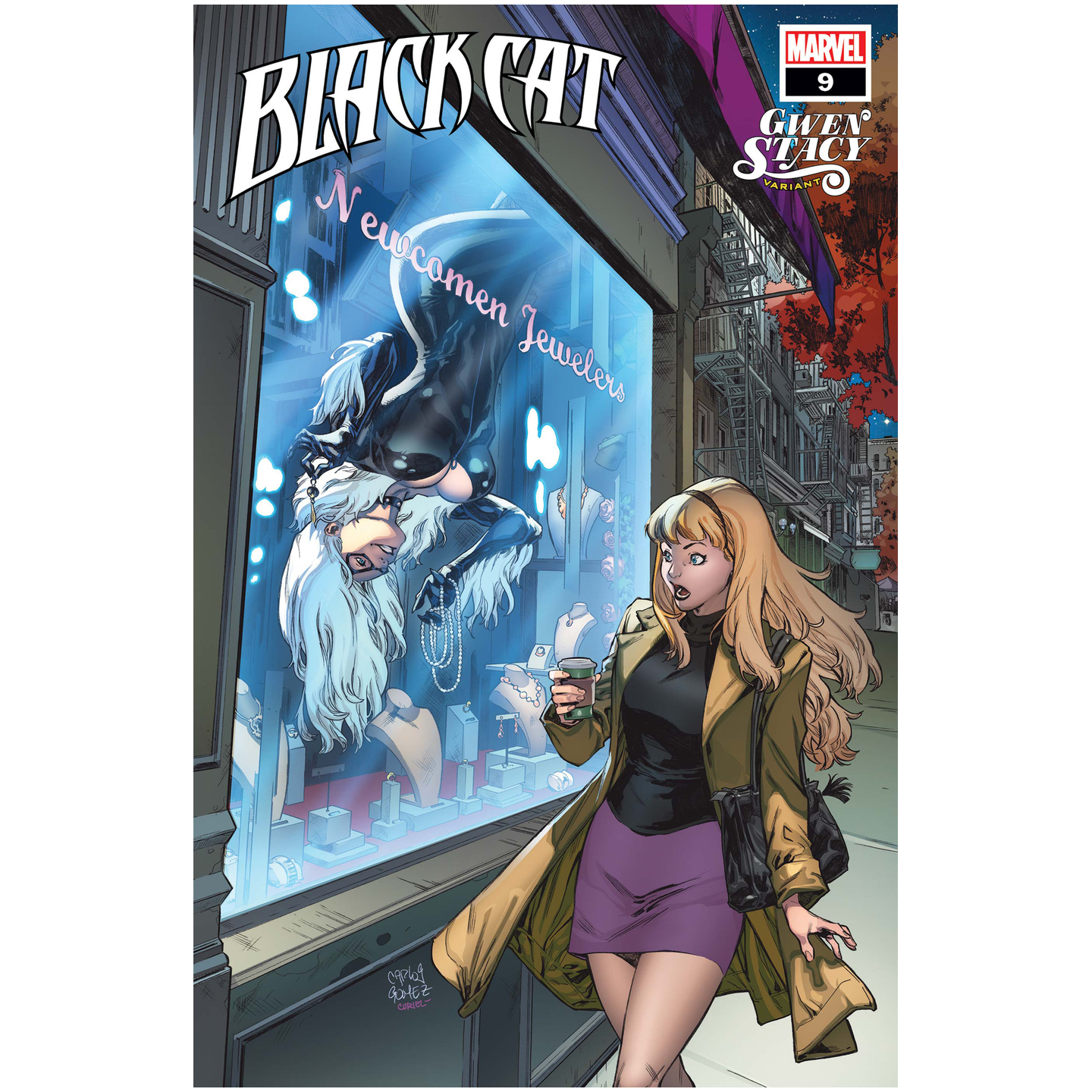 BLACK CAT 9 GOMEZ GWEN STACY VAR