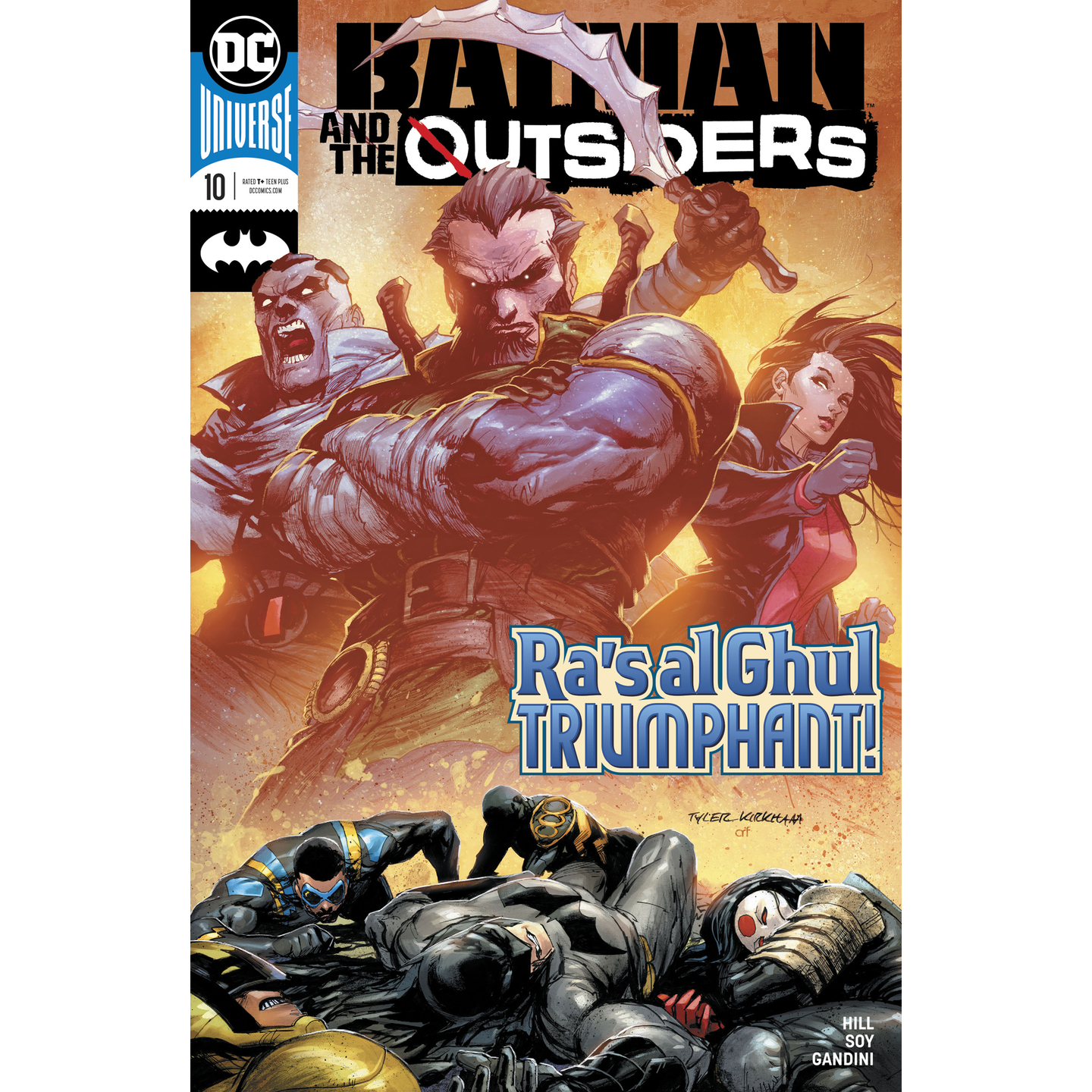 BATMAN AND THE OUTSIDERS 10