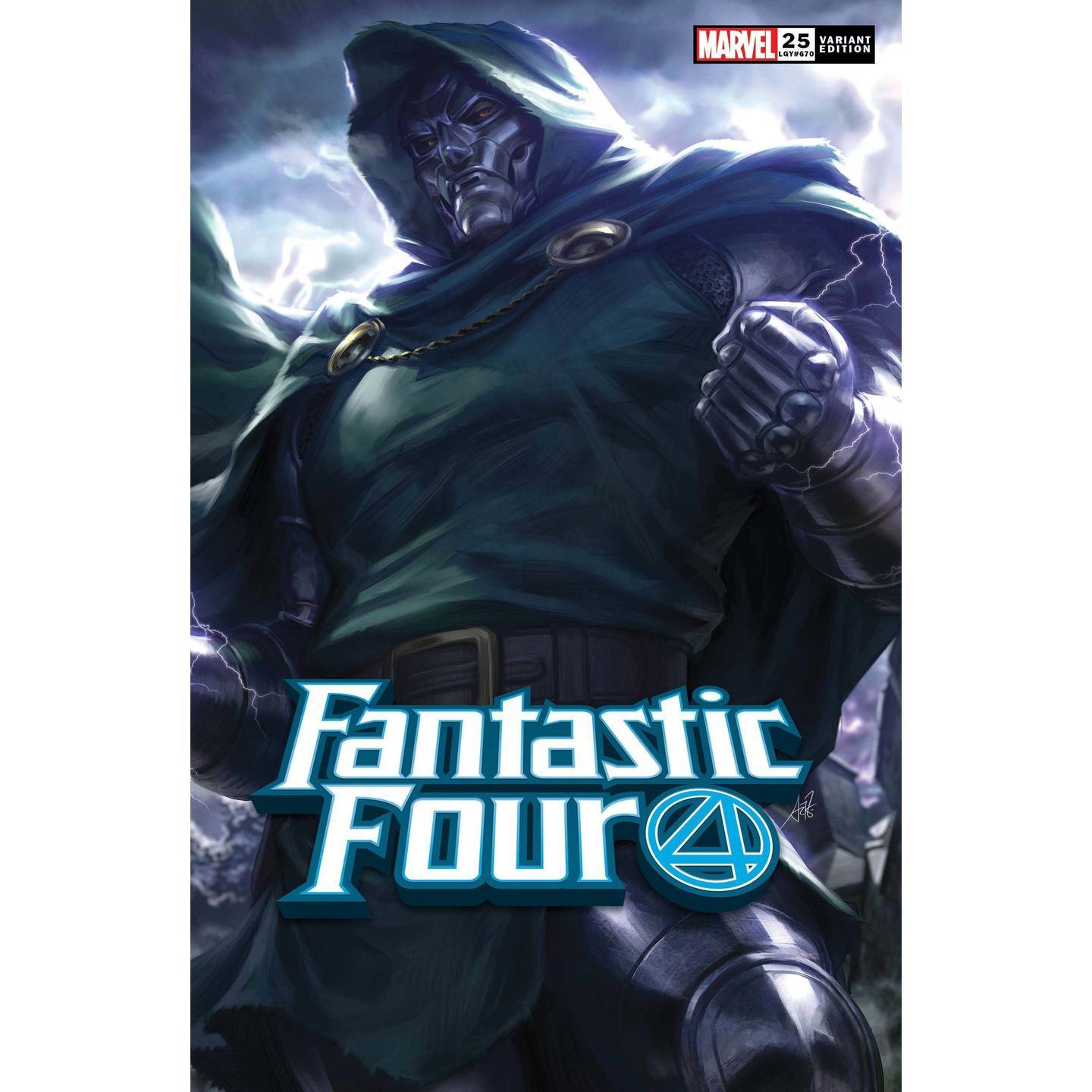 FANTASTIC FOUR #25 ARTGERM VAR