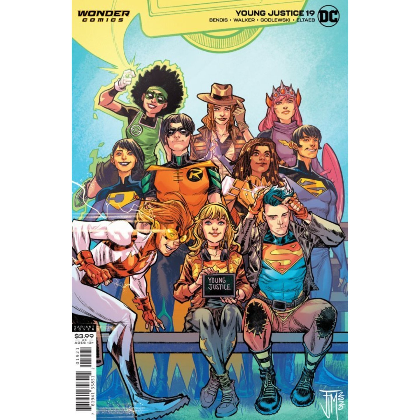 YOUNG JUSTICE #19 CVR B FRANCIS MANAPUL VAR