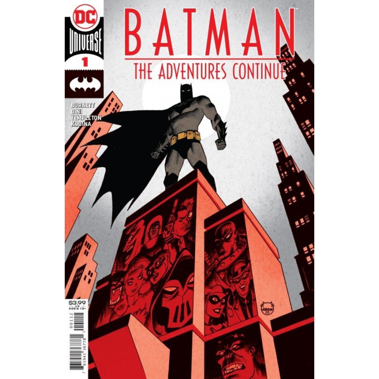 BATMAN THE ADVENTURES CONTINUE #1 (OF 6) Second printing