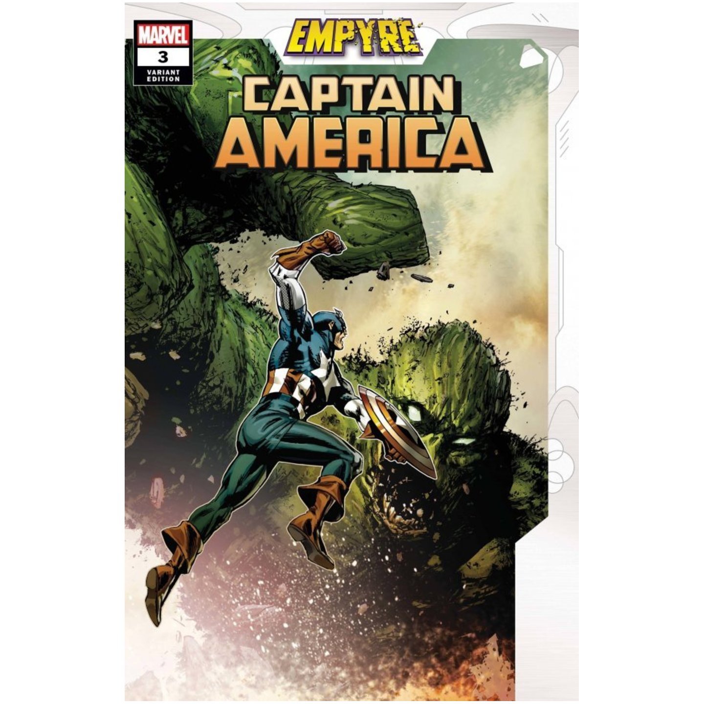 EMPYRE CAPTAIN AMERICA #3 (OF 3) GUICE VAR