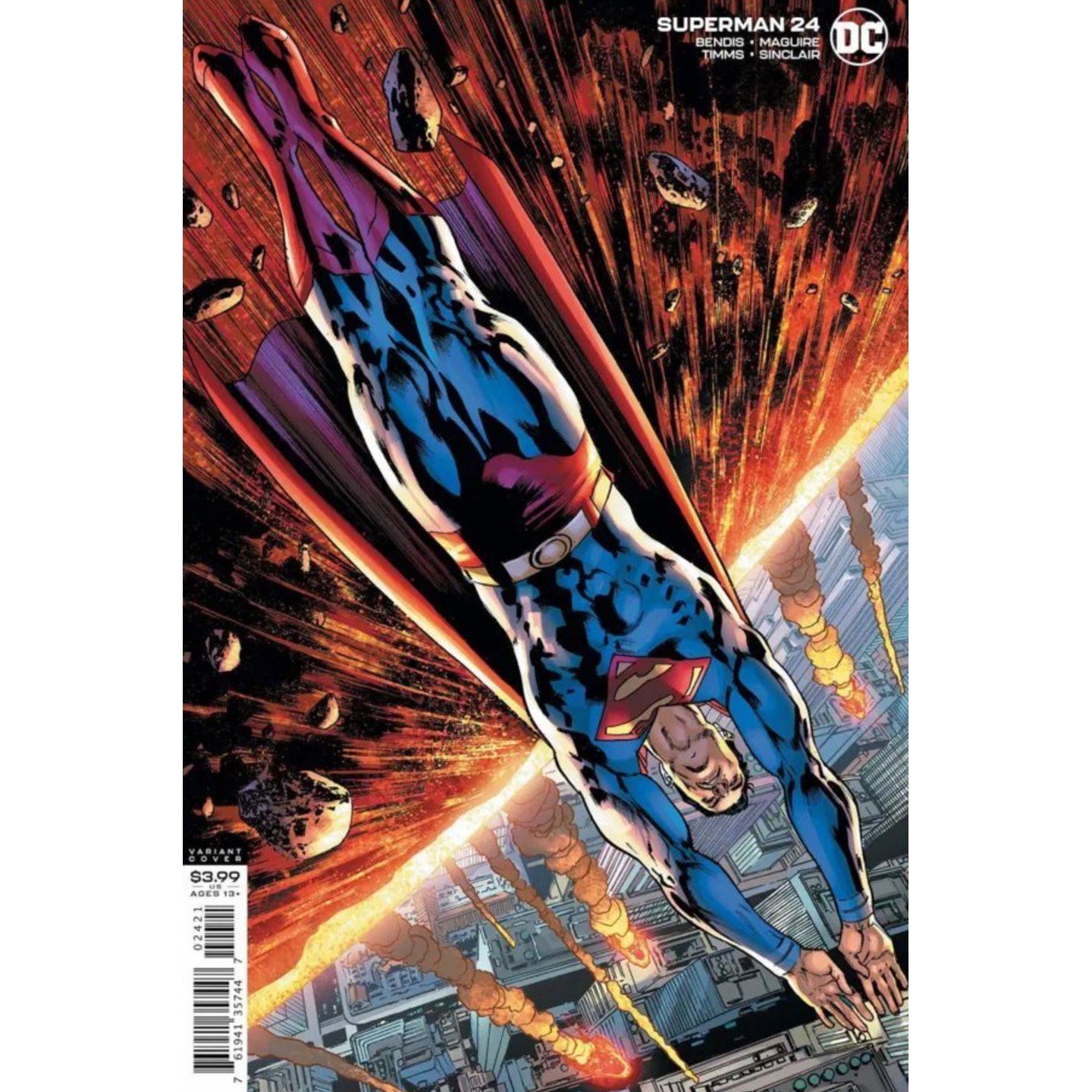 SUPERMAN #24 CVR B BRYAN HITCH VAR