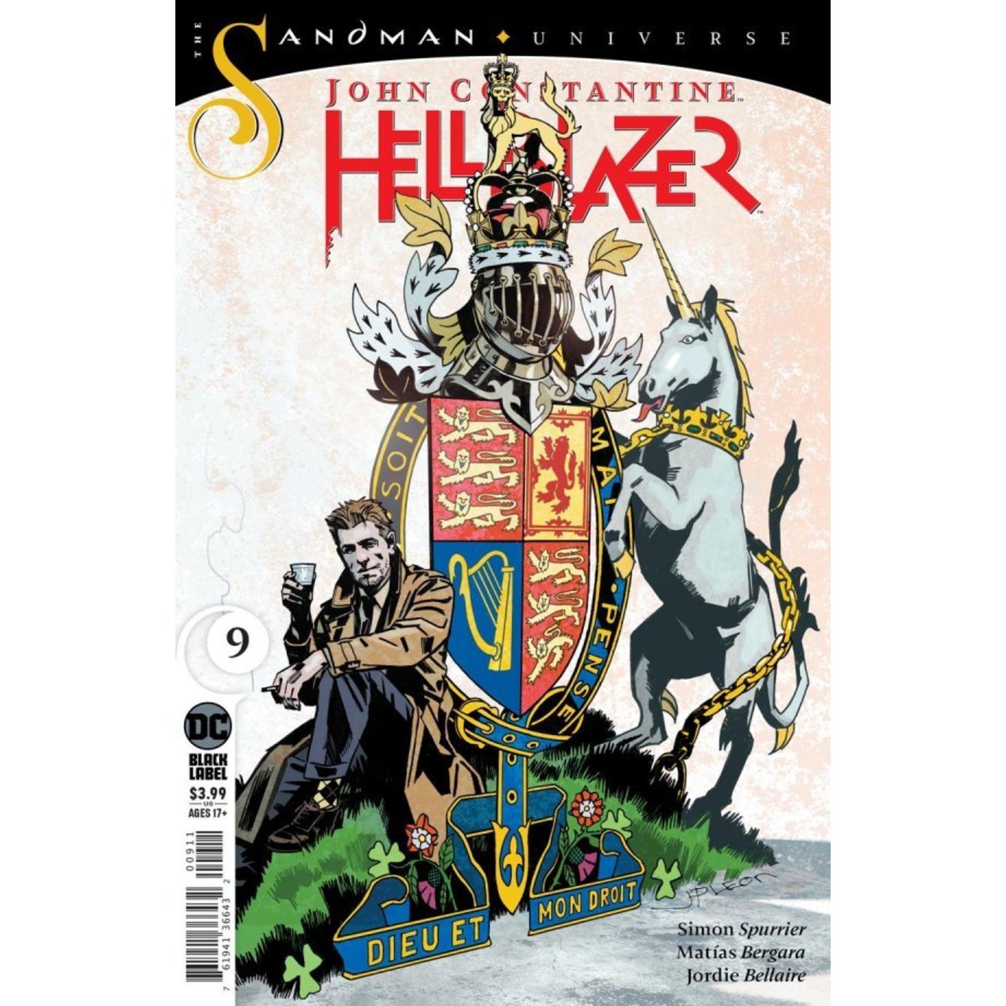 JOHN CONSTANTINE HELLBLAZER #9 (MR)