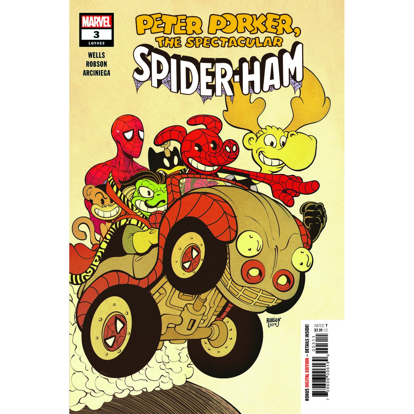 SPIDER-HAM 3 OF 5