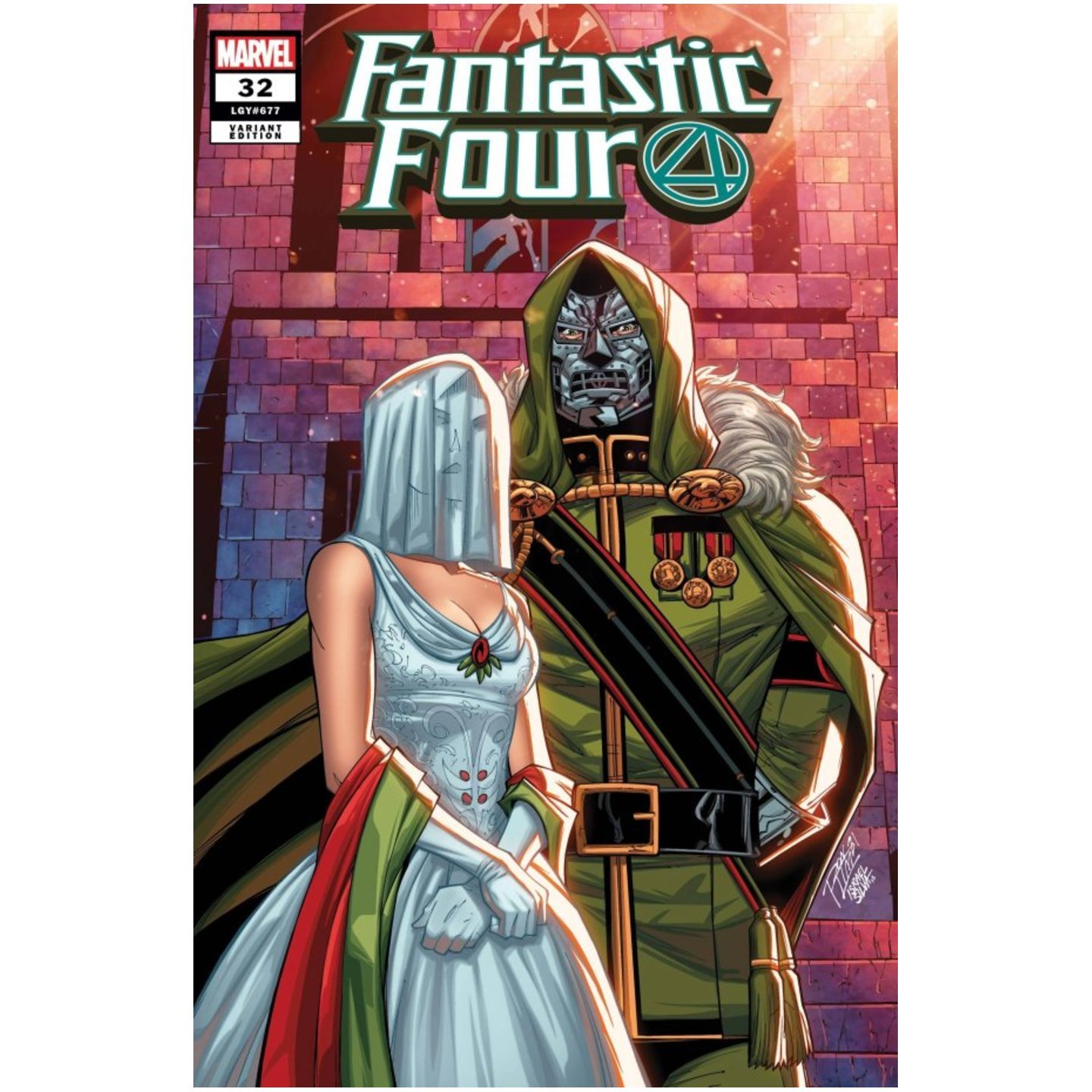 FANTASTIC FOUR #32 RON LIM VAR