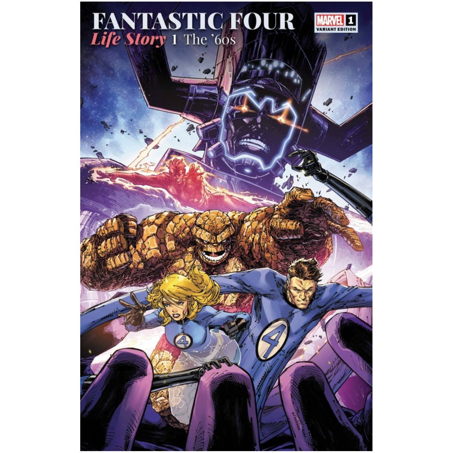 FANTASTIC FOUR LIFE STORY #1 (OF 6) BOOTH VAR