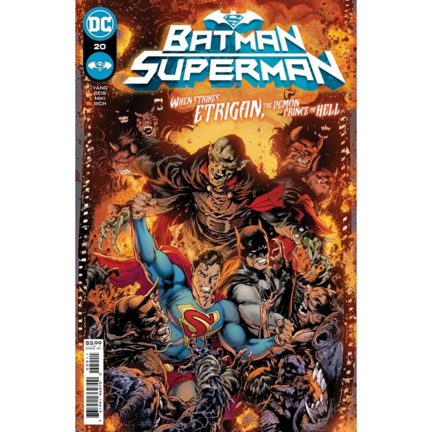 BATMAN SUPERMAN #20 CVR A IVAN REIS & DANNY MIKI