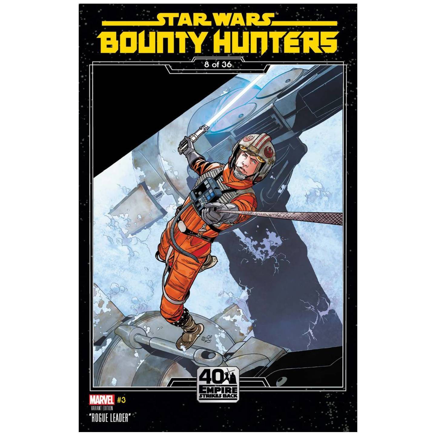 STAR WARS BOUNTY HUNTERS #3 SPROUSE EMPIRE STRIKES BACK VAR