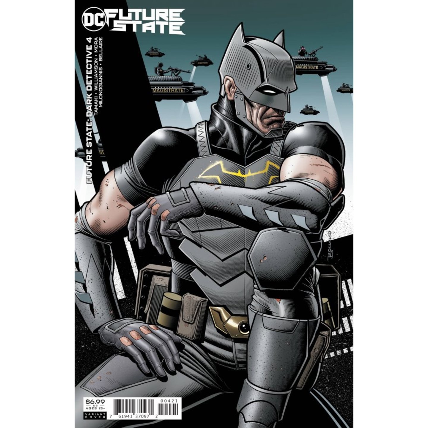 FUTURE STATE DARK DETECTIVE #4 (OF 4) CVR B BRIAN BOLLAND CARD STOCK VAR