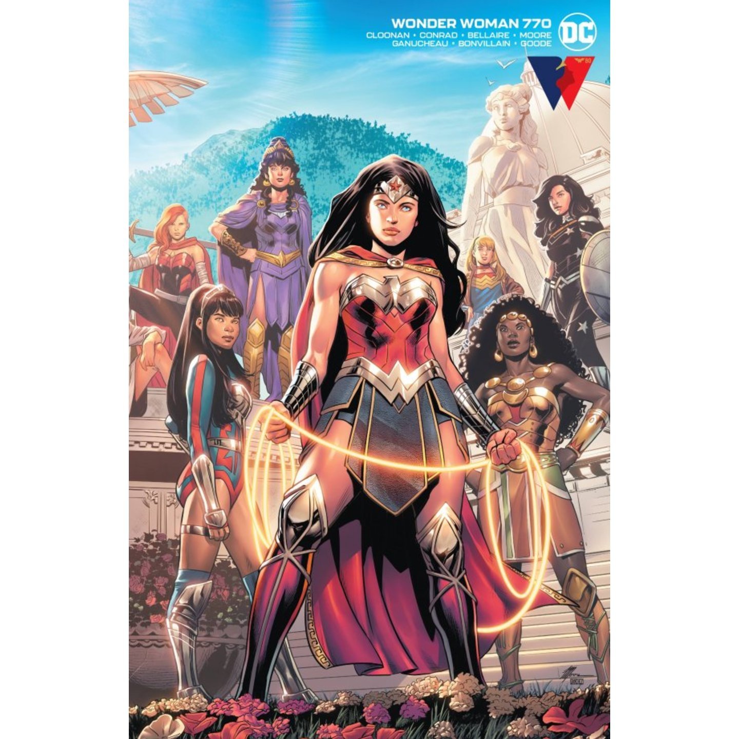 WONDER WOMAN #770 CVR B TRAVIS MOORE WRAPAROUND VAR