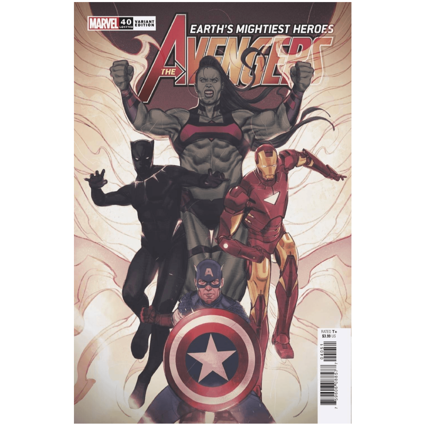 AVENGERS #40 SWABY VAR