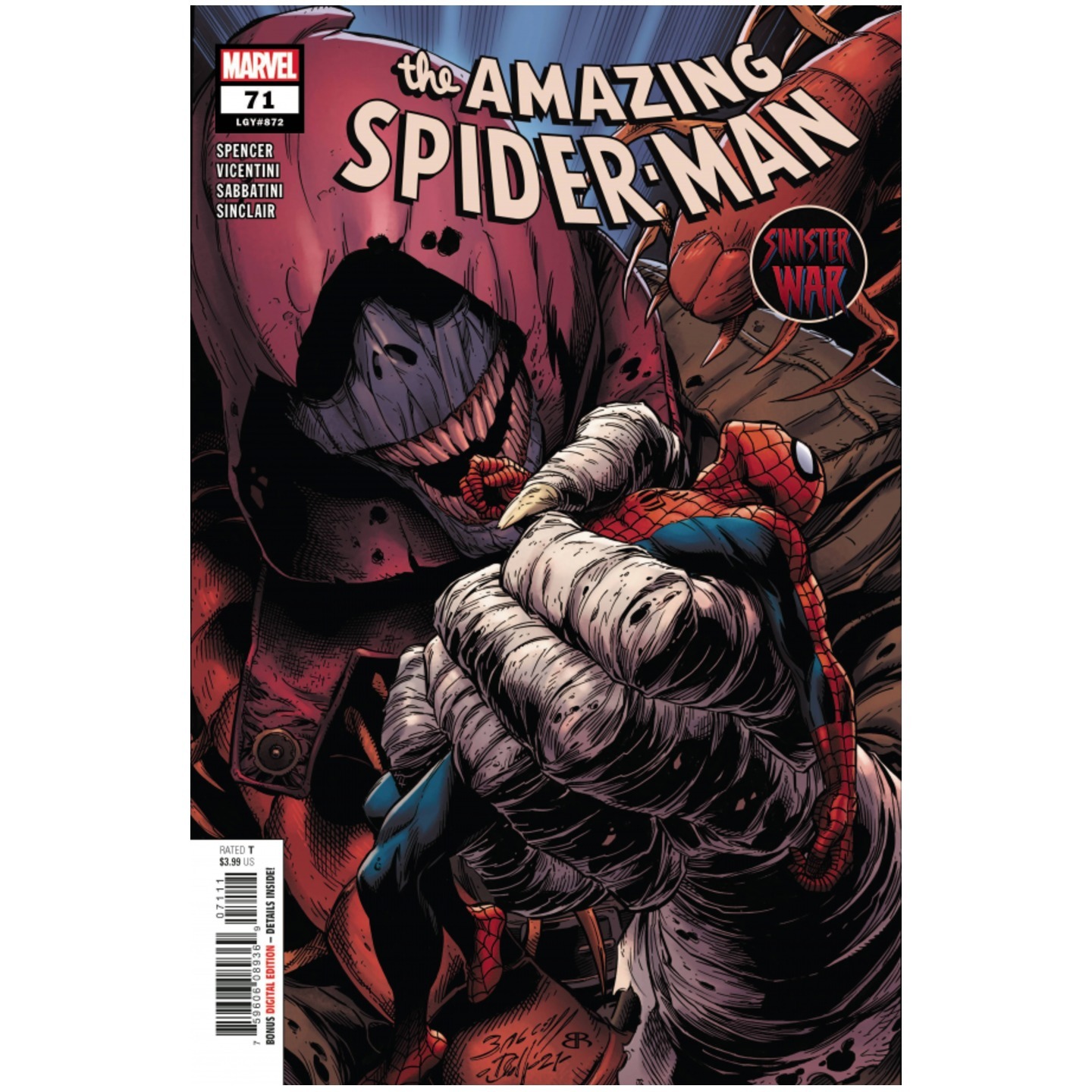 AMAZING SPIDER-MAN #71 SINW