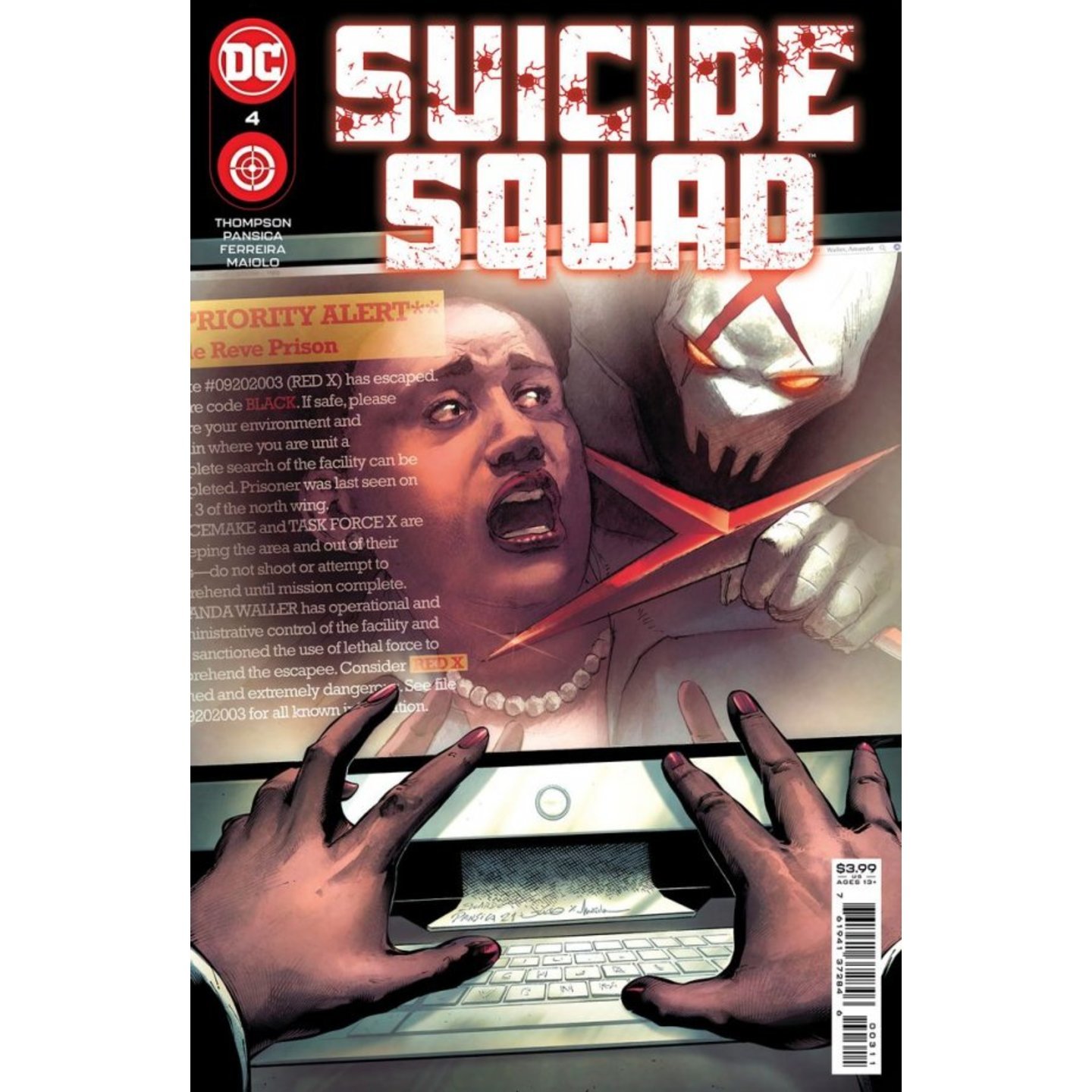 SUICIDE SQUAD 4 CVR A EDUARDO PANSICA